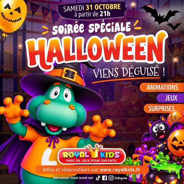 Viens fêter Halloween avec nous !