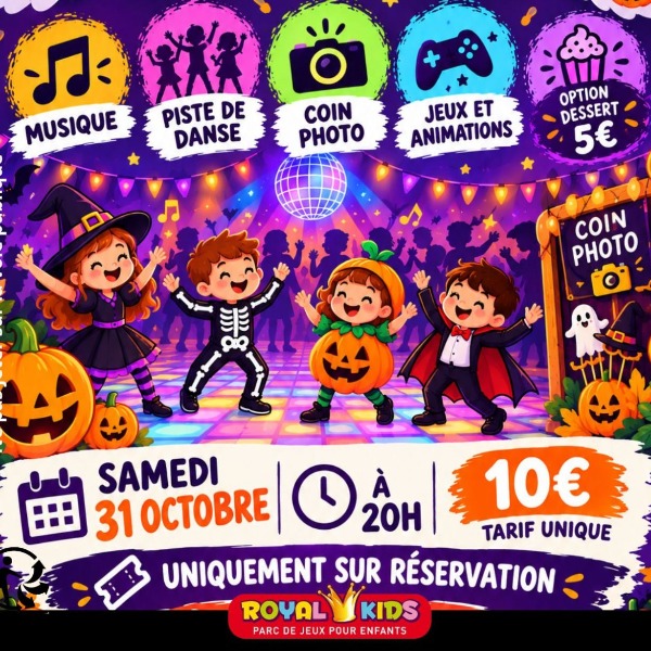 Soirée Halloween à ne pas manquer !