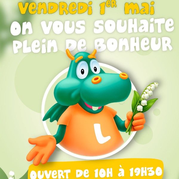 1er Mai c&rsquo;est ouvert