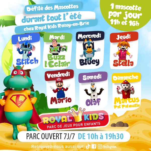 Défilé Estival des Mascottes