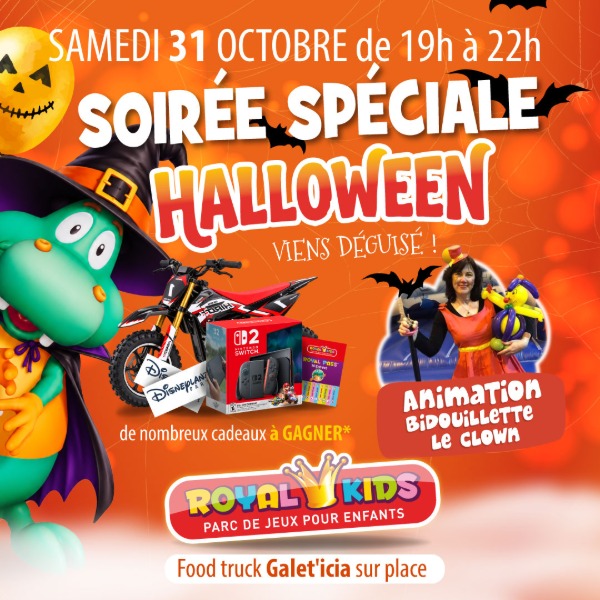 Soirée Halloween + de 1 500 € de lots à gagner