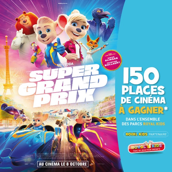 🎬 Royal Kids célèbre la sortie du film Super Grand Prix !